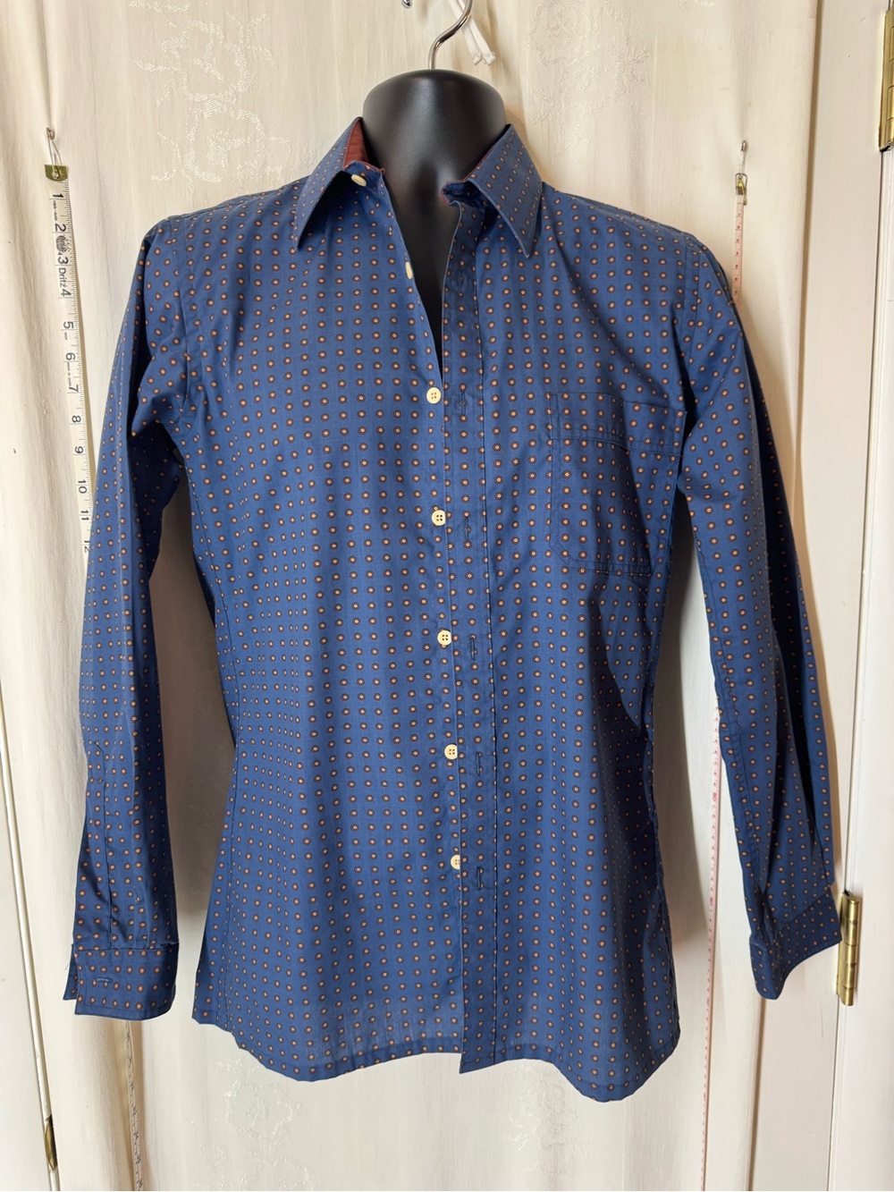 Vintage John Henry Patterned Button-Up Shirt